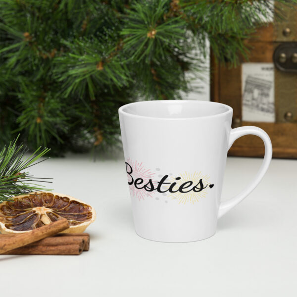 Latte mug of MYETV "Besties" - Image 2