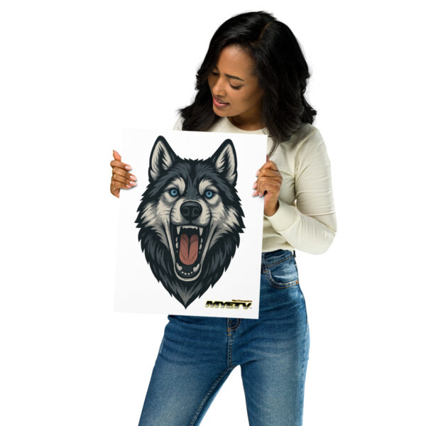 Photo paper poster | Wolfy - Image 4