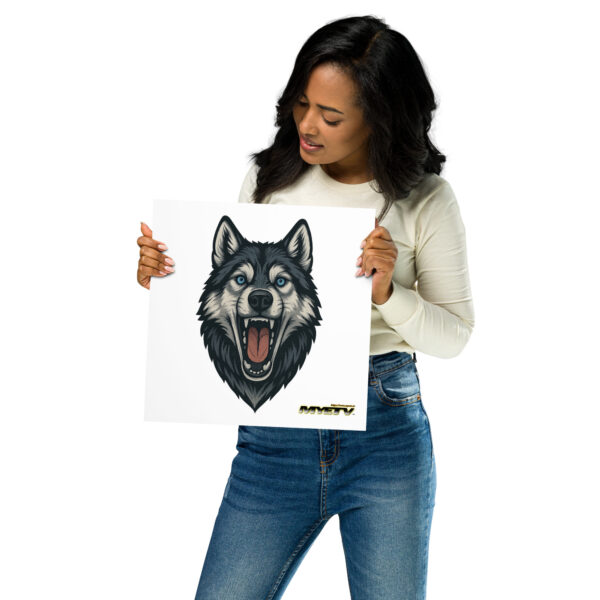 Photo paper poster | Wolfy - Image 5