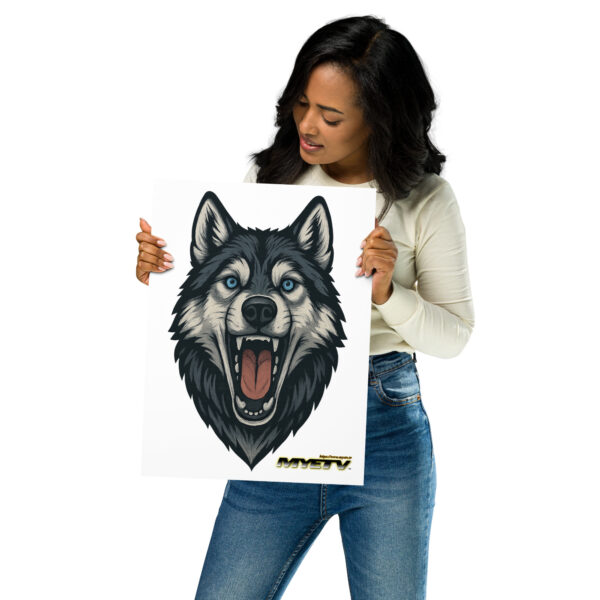 Photo paper poster | Wolfy - Image 6