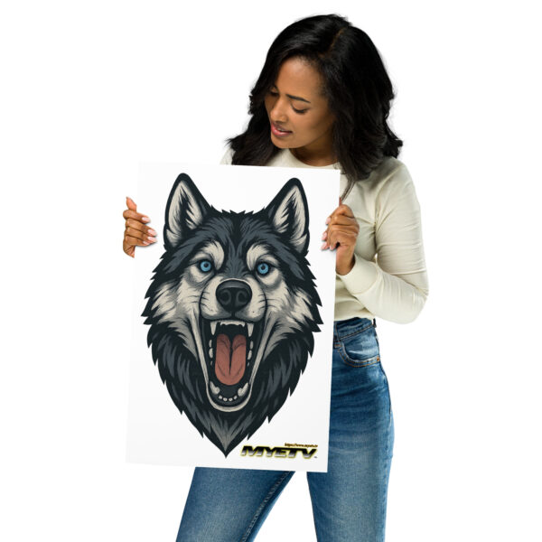 Photo paper poster | Wolfy - Image 7