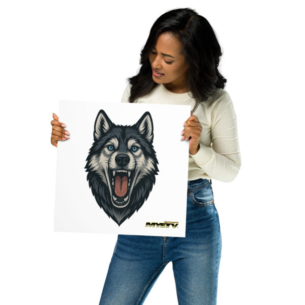 Photo paper poster | Wolfy - Image 8