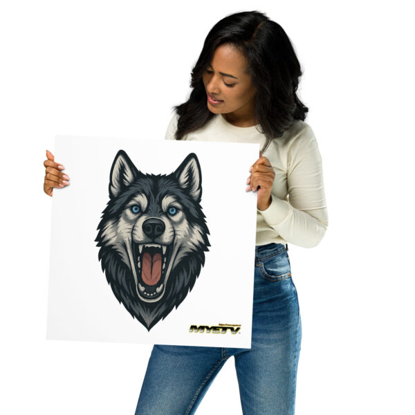 Photo paper poster | Wolfy - Image 9