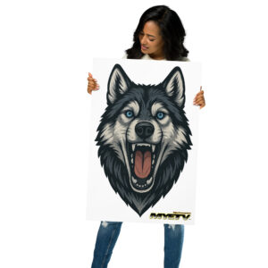 Photo paper poster | Wolfy