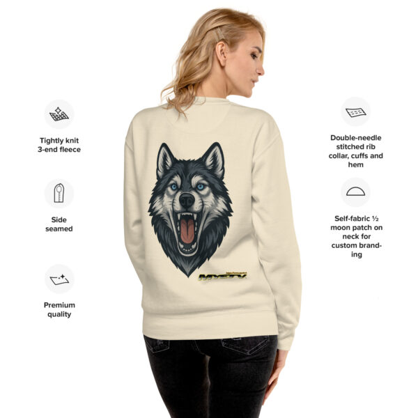 Unisex Premium Sweatshirt of MYETV - Image 9