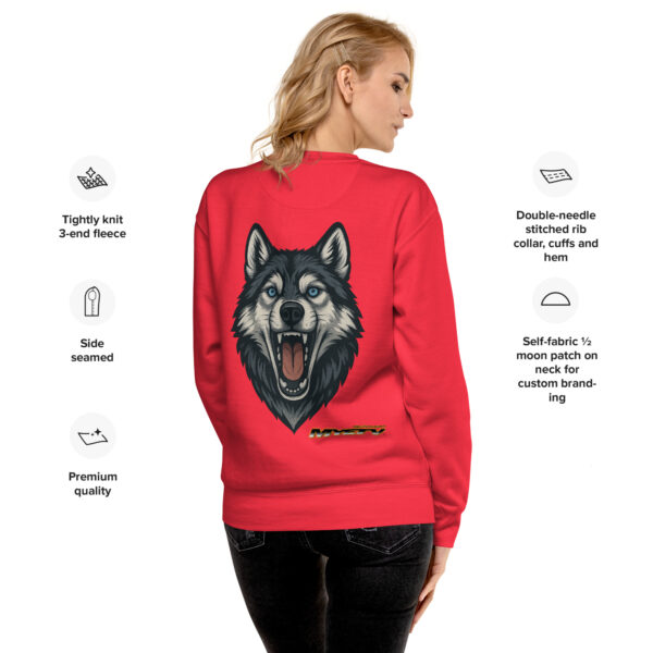 Unisex Premium Sweatshirt of MYETV - Image 11