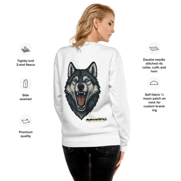 Unisex Premium Sweatshirt of MYETV - Image 8
