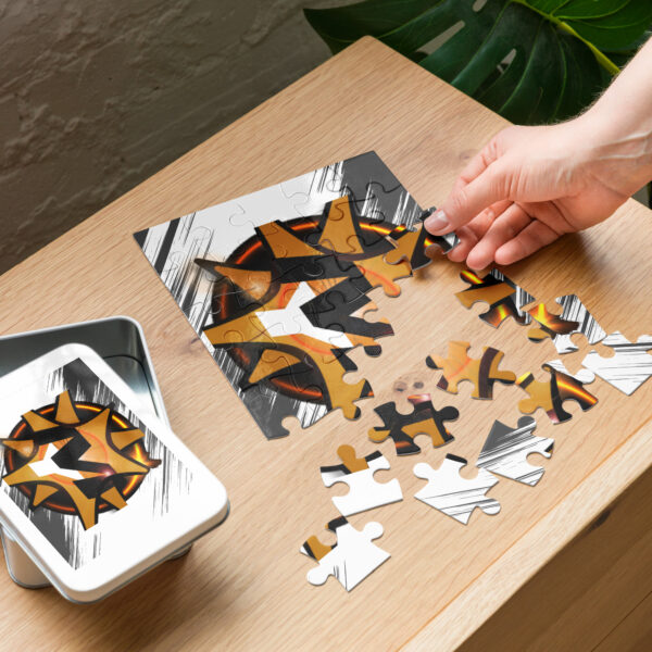Jigsaw puzzle with tin of MYETV - Image 7